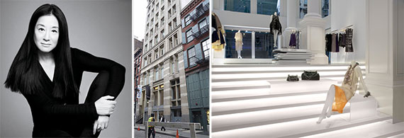 From left: Vera Wang And 158 Mercer Street