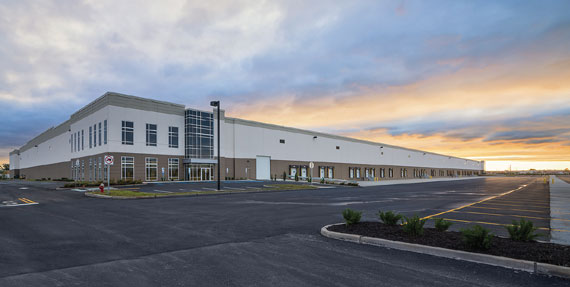 Duke Realty developed its first New Jersey warehouse in Linden last October.