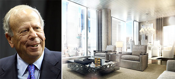 From left: Houston Rockets owner Leslie Alexander and an apartment at the Baccarat at 20 West 53rd Street
