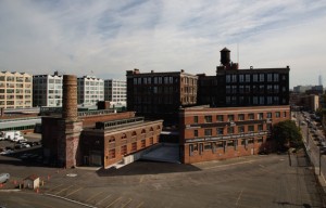 Panoramic view of Mana Contemporary’s 2-million-square-foot campus in Jersey City. Photo by Adam Cohen.