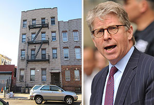 From left: 159 Suydam Street and Cyrus Vance