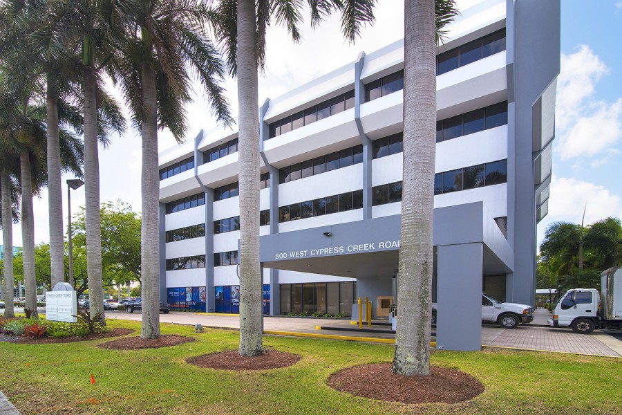 The offices at 800 West Cypress Creek Road