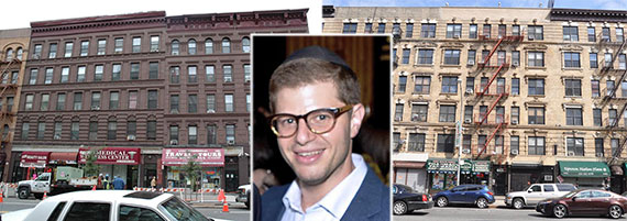 From left: 220 West 116th Street, Steven Vegh and 449 West 125th Street