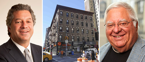 From left: Marc Holliday, 260 East 72nd Street on the Upper East Side and David Berley