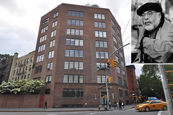 32 Morton Street in the West Village (inset: Francis Ford Coppola)