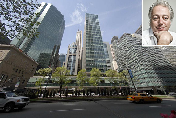 Lever House at 390 Park Avenue in Midtown (inset: Aby Rosen)