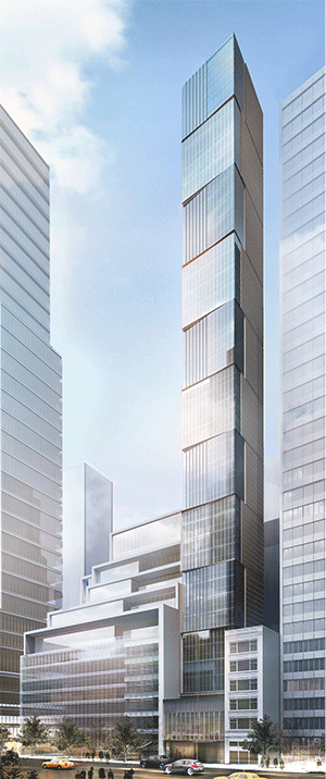 A rendering of 118 East 59th Street