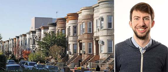 From left: townhouses in Crown Heights (credit: Airbnb) and Brad Hargreaves