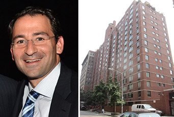 Blackstone global head of real estate Jonathan Gray and 250 West 19th Street in Chelsea (Credit: PropertyShark)