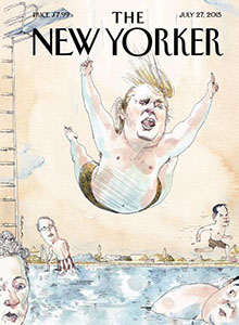 July 27 cover of the New Yorker (credit: Barry Blitt)