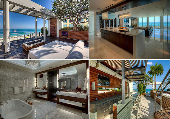 The penthouse in South Beach's Ocean House