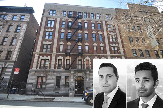206 West 95th Street and (from left) Elan Hakimian and Sunder Jambunathan