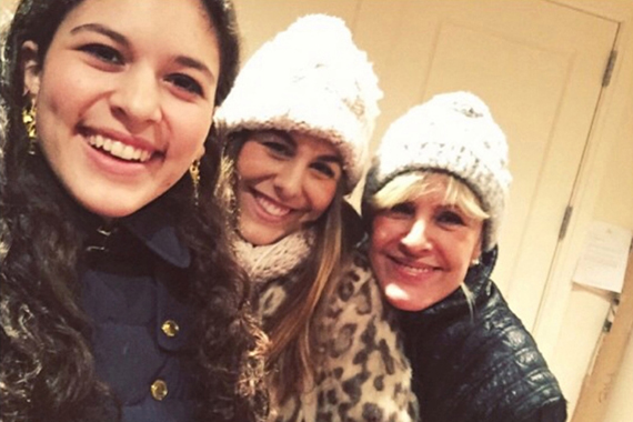 From left: Victoria, Marlena and Ewa Laboz (source: Instagram)