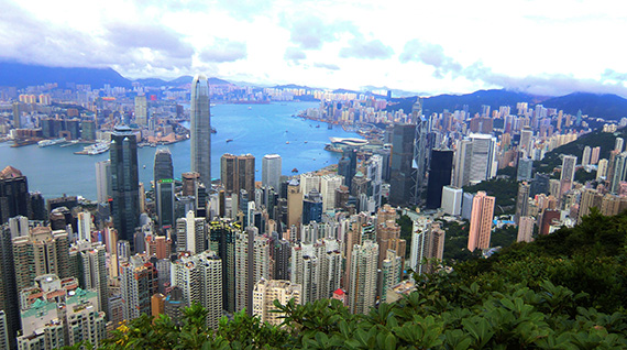 The Peak in Hong Kong