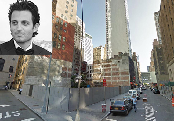Inset: Richard Ohebshalom, and 111 Washington Street (Credit: Google)