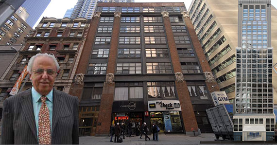 From left: Ben Hakimian, 250 West 49th Street and a rendering of the hotel