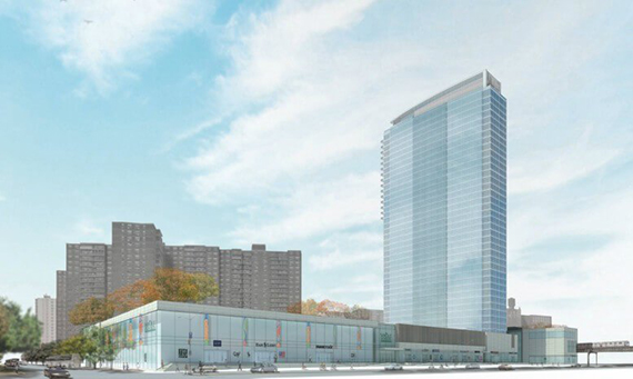 Rendering of 532 Nepture Avenue in Coney Island (credit: SLCE)