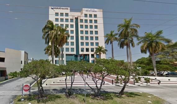 The Miami Association of Realtors headquarters at 700 South Royal Poinciana Boulevard