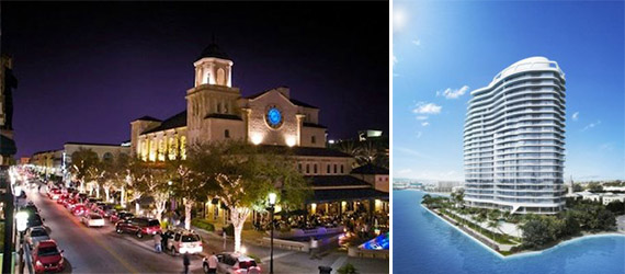 CityPlace West Palm Beach and the Bristol