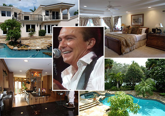 David Cassidy and his home at 1600 South Ocean Drive in Fort Lauderdale (Credit: Nick Madigan)