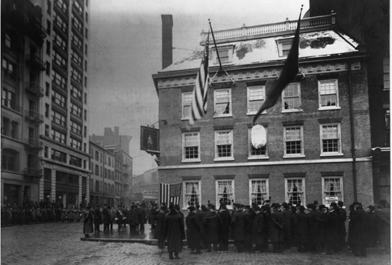 Fraunces Tavern grand opening in 1907