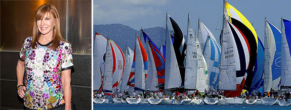 Upcoming LLNYC cover star Nicole Miller and the Audi Hamilton Island Race Week in Australia