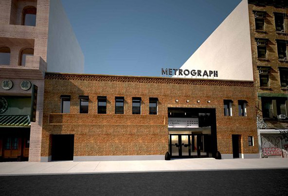 Rendering of the Metrograph cinema on the Lower East Side (credit: Metrograph LLC)