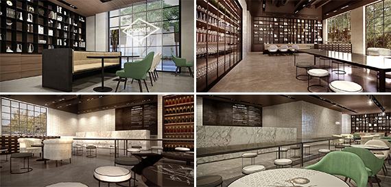 Renderings of Dr. Smood locations in Miami