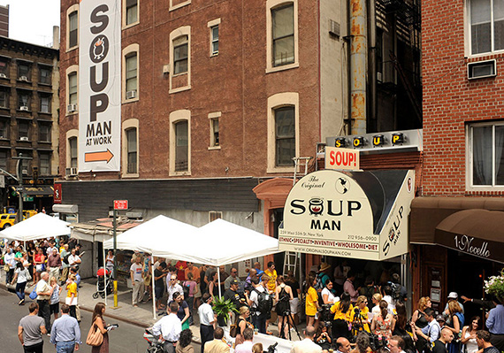 The Original Soupman at 259 West 55th Street in Midtown