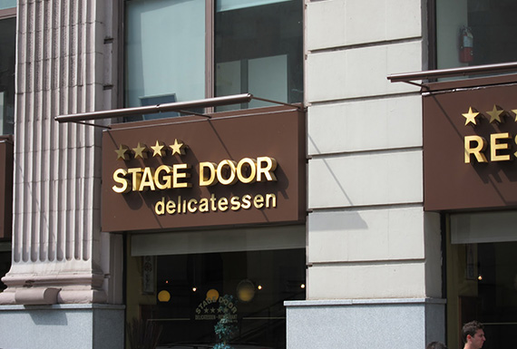 Stage Door Deli at 5 Penn Plaza (credit: Finding My Kd)