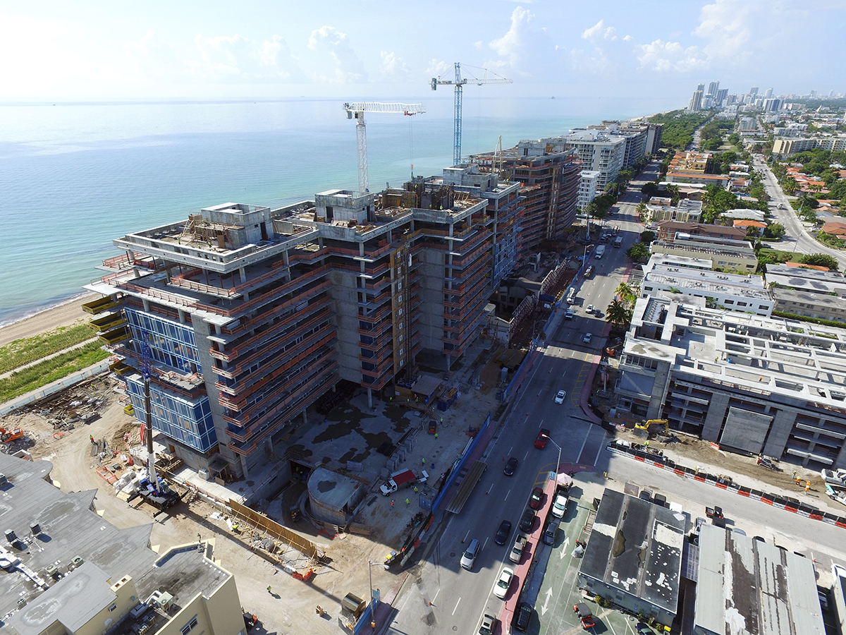 Surf Club Four Seasons currently under construction