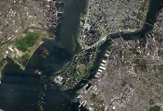Proposed "Frankenborough" south of Manhattan