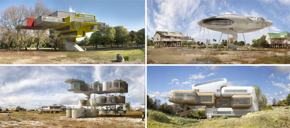 Buildings imagined by Spanish artist and architect Dionisio Gonzàlez