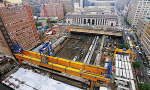 Manhattan West construction site