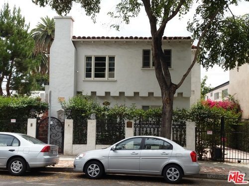 Where Jim Morrison may have lived in West Hollywood.