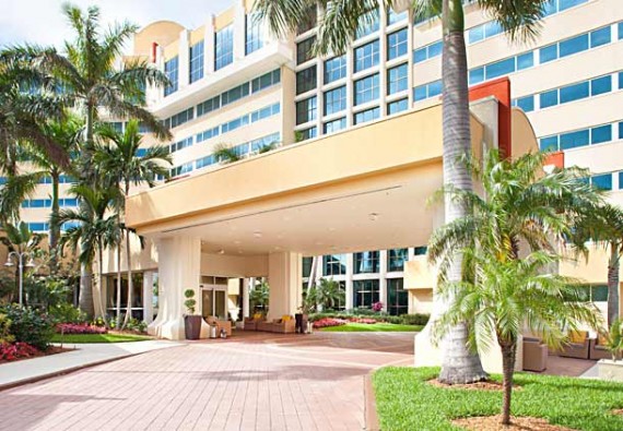The Marriott in West Palm Beach