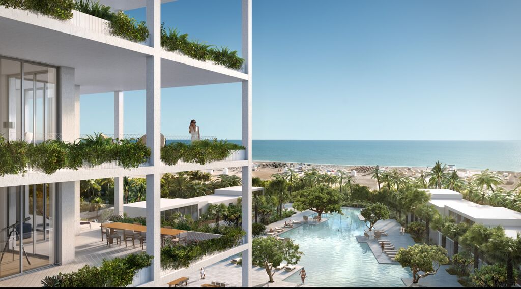 Rendering of the Fasano Hotel & Residences at Shore Club