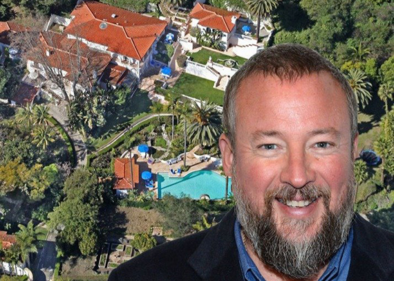 Shane Smith and house in Santa Monica, Calif. (credit: Business Insider)