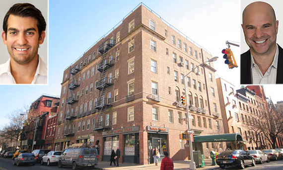 From left: 111-115 Henry Street in Brooklyn Heights (inset: Bennat Charatan Berger and Eric Roth)