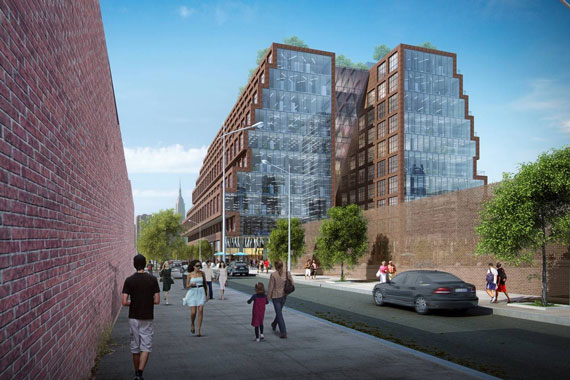 A rendering of 25 Kent Avenue