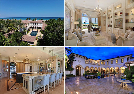 The mansion at 969 South Ocean Boulevard in Delray Beach