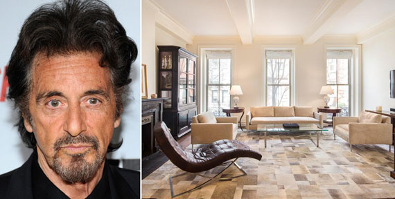 Al Pacino and 64 Bank Street in the West Village