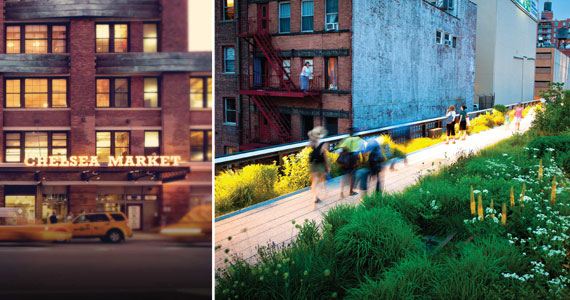 Chelsea Market and the High Line are big draws to the chic neighborh