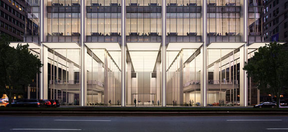 A rendering of 425 Park Avenue (Credit: VISUALHOUSE for Foster + Partners)