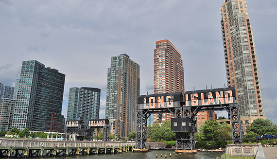 Rental towers in Long Island City