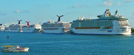PortMiami, one of the world's busiest cruise ship ports, circa 2007 (Credit: Marc Averette)