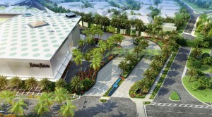 Rendering of the proposed north entrance of Bal Harbour Shops