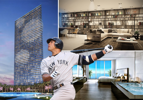 Renderings of GranParaiso and Alex Rodriguez (Credit: Keith Allison)