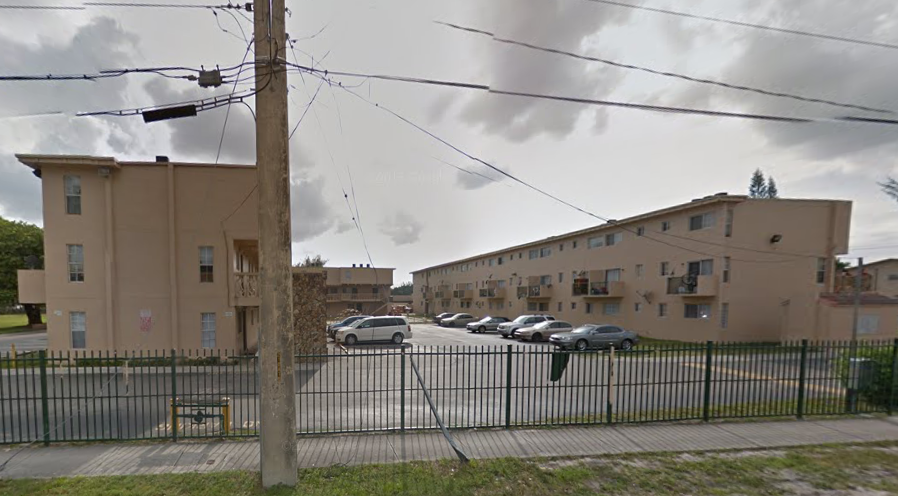 Front Blue Apartments in Opa-Locka