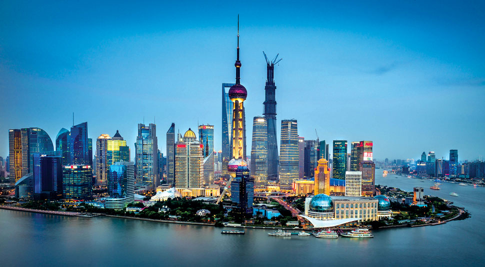 A view of Shanghai, where The Real Deal is hosting its U.S. Real Estate Showcase and Forum at the Jing An Shangri-La Hotel this month.